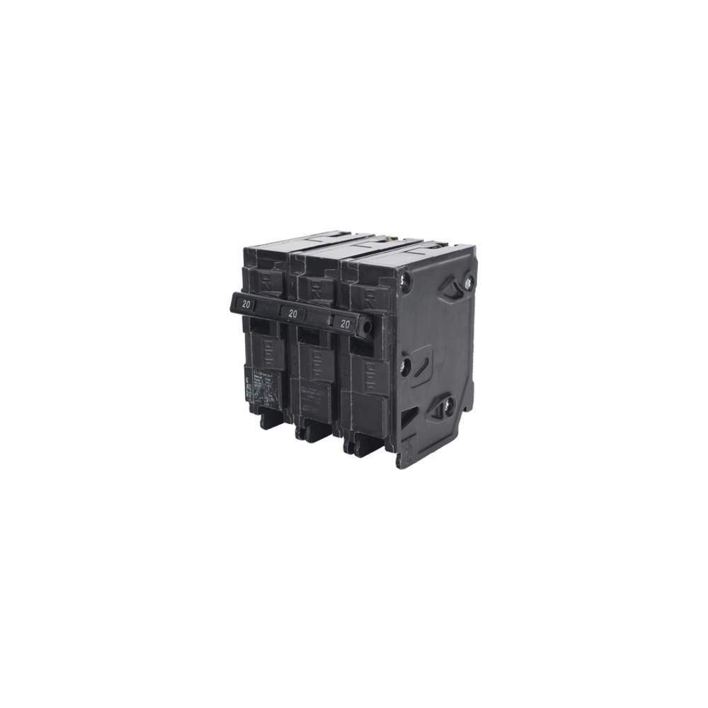 Interruptor automático enchufable tipo QP 3 polos, 30 amp