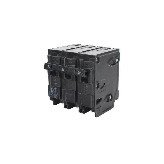 Interruptor automático enchufable tipo QP 3 polos, 20 amp