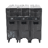Interruptor automático enchufable tipo QP 3 polos, 20 amp