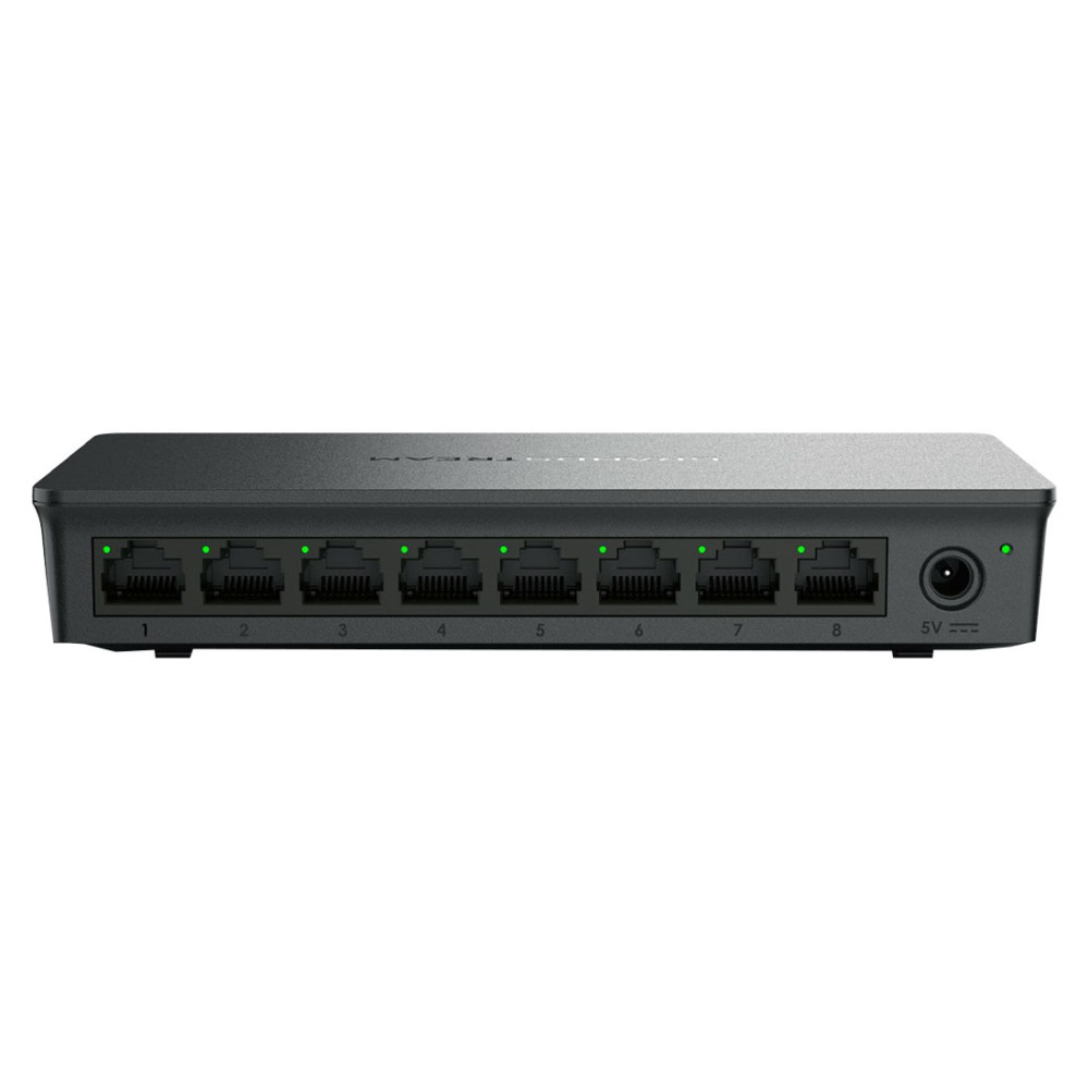 GWN7711, Switch Administrable capa 2-lite, 8 x GigaEth, gabinete plást