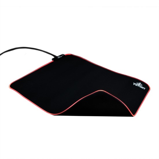 MOUSEPAD YEYIAN GAMER MP2035 KRIEG 2035 RGB LED ANTIDERRAPANTE