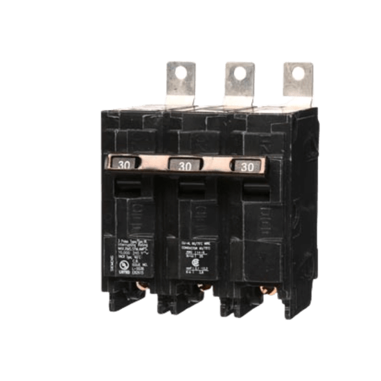 Interruptor automático atornillable tipo BL 3 polos, 30 amp.