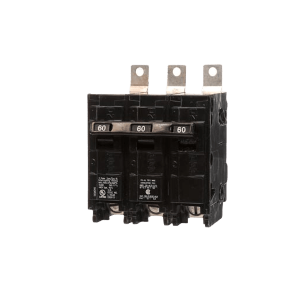 Interruptor automático atornillable tipo BL 3 polos, 60 amp.