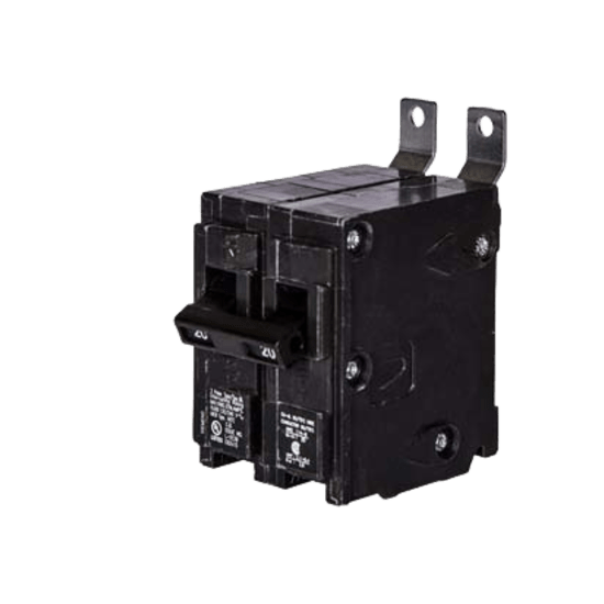 Interruptor automático atornillable tipo BL 2 polos, 40 amp.