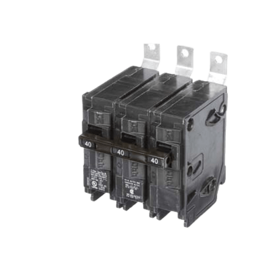 Interruptor automático atornillable tipo BL 3 polos, 40 amp.