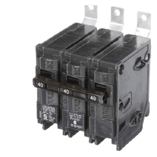 Interruptor automático atornillable tipo BL 3 polos, 40 amp.