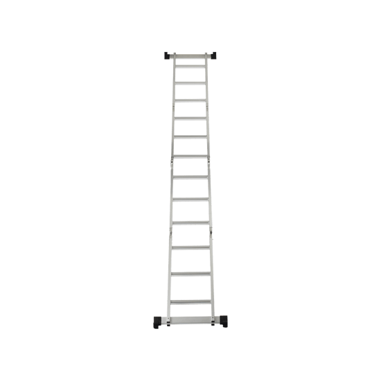 Escalera Multiposiciones de Aluminio de 3.52 Metros, Soporta 150 kg