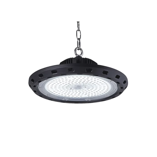 Campana Led Industrial UFO / 200 W / Suspendido / 85 - 265 V CA / Luz