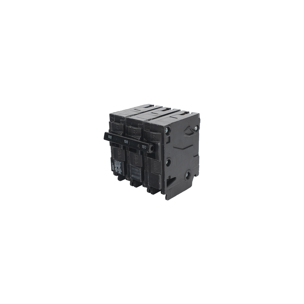 Interruptor automático enchufable tipo QP 3 polos, 100 amp.