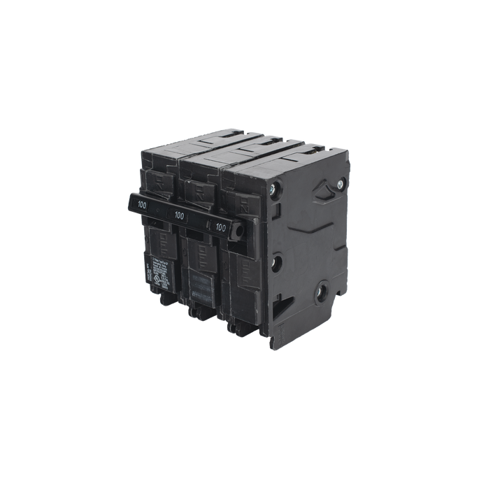 Interruptor automático enchufable tipo QP 3 polos, 100 amp.