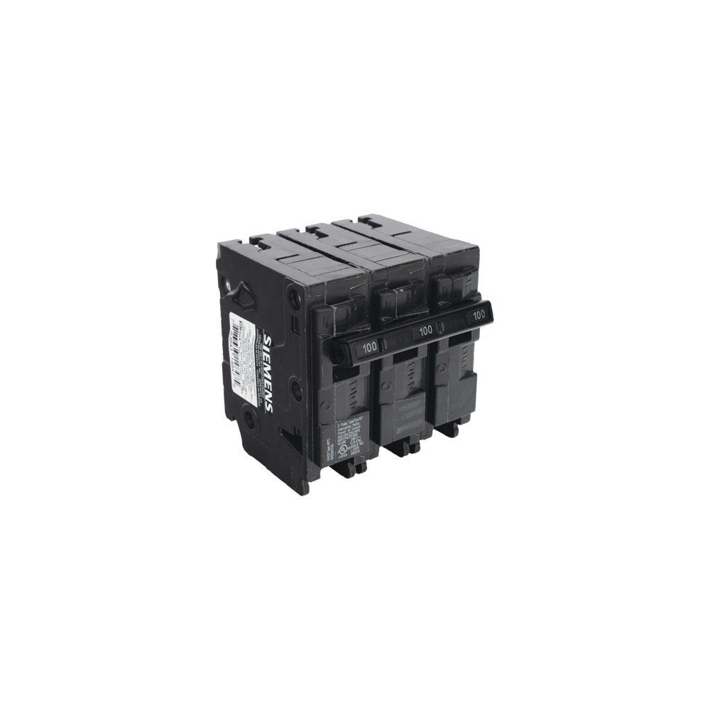 Interruptor automático enchufable tipo QP 3 polos, 100 amp.