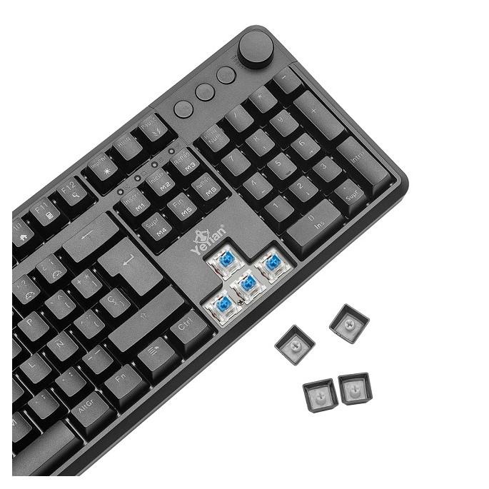 TECLADO LOGITECH G915 TKL LIGHTSPEED WIRELESS RGB NEGRO (920-009495)