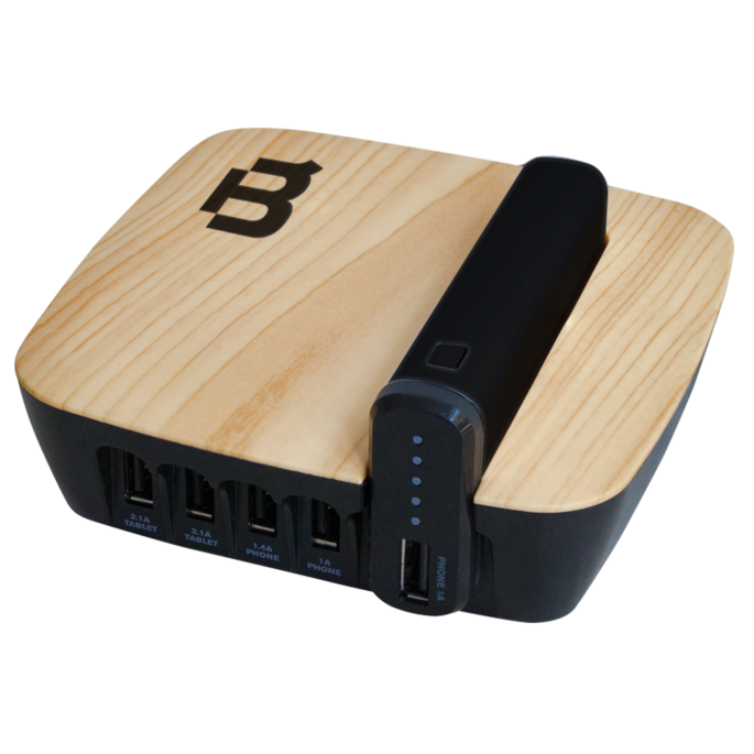 POWER STATION BLACKPCS 4000 MAH/5V NEGRO (EPBBL6-4000/5V)