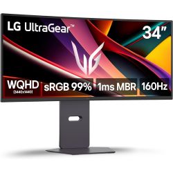 MONITOR PC LG 34G600A GAMING ULTRAGEAR CURVO WQHD 34,PANEL VA,3440X144