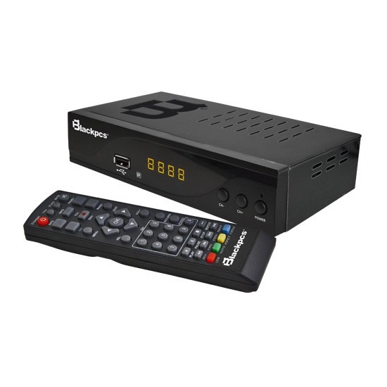 DECODIFICADOR TV BLACKPCS ALUMINIO HDMI USB COAXIAL CONT (E010ALUM-BL)
