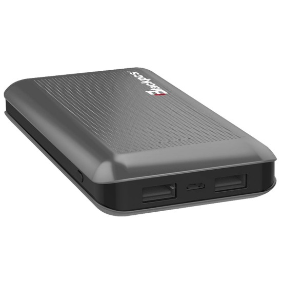 POWER BANK BLACKPCS SHIELD GRIS 15000 MAH LED (EPBGY11-15000)