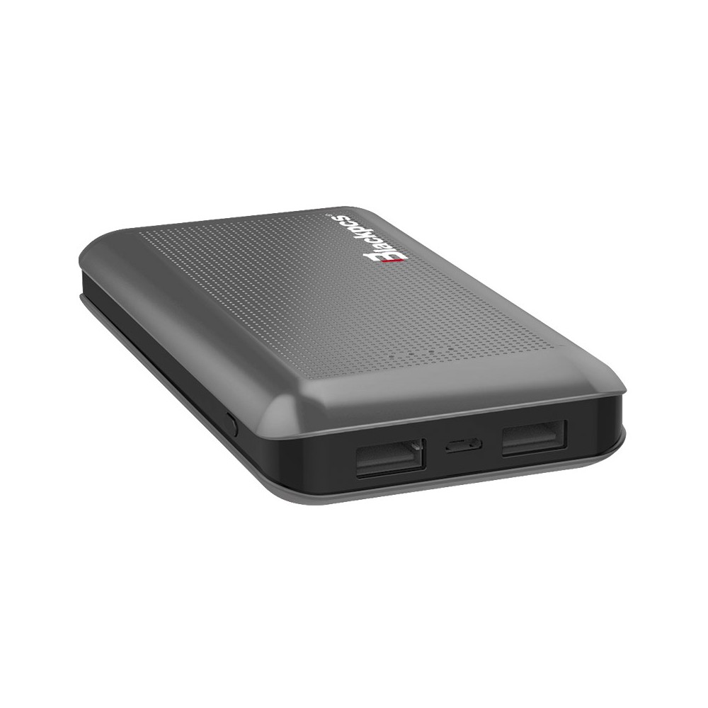 POWER BANK BLACKPCS SHIELD GRIS 15000 MAH LED (EPBGY11-15000)