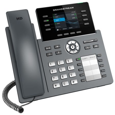 GRP2634, Teléfono IP HD Carrier-Grade, 4 cuentas SIP, 8 líneas, Blueto
