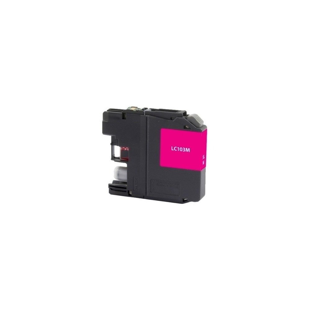 CARTUCHO BROTHER LC103M MAGENTA 600 PAGINAS P/MFCJ870DW / MFCJ285DW