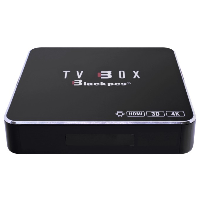 TV BOX BLACKPCS 4K 3D WIFI RED CONTROL NEGRO (EO104K-BL)