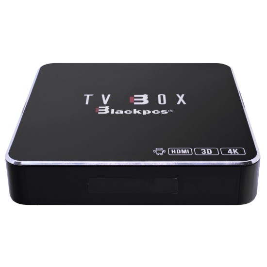TV BOX BLACKPCS 4K 3D WIFI RED CONTROL NEGRO (EO104K-BL)
