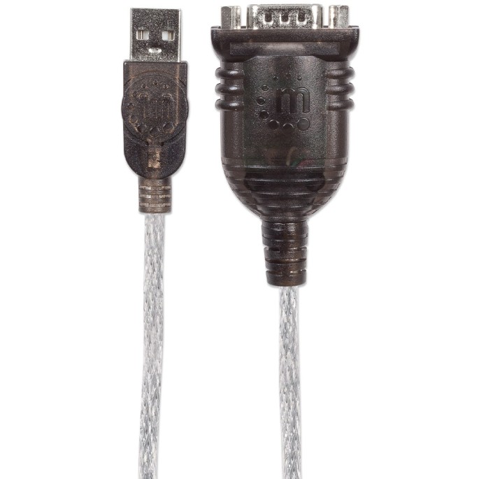 CONVERTIDOR MANHATTAN USB A SERIAL DB9M 1.8 MTS 115 KBPS 151849
