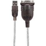 CONVERTIDOR MANHATTAN USB A SERIAL DB9M 1.8 MTS 115 KBPS 151849