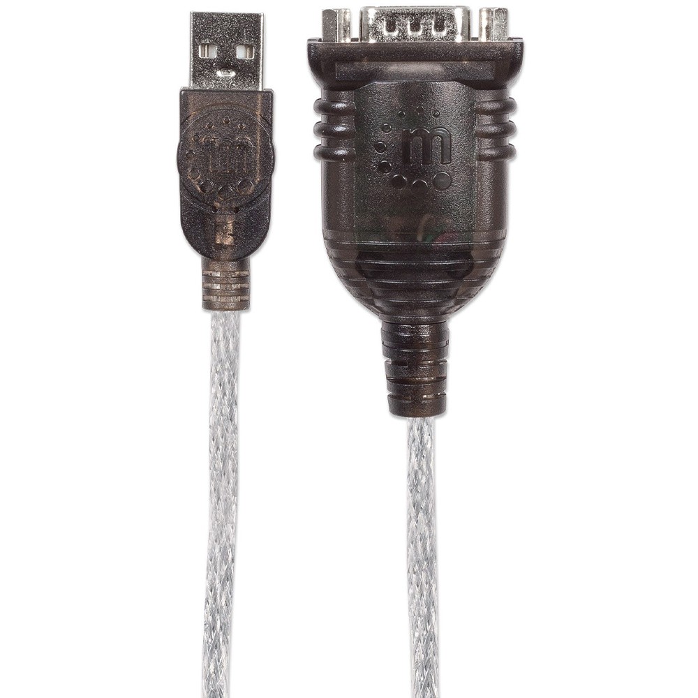 CONVERTIDOR MANHATTAN USB A SERIAL DB9M 1.8 MTS 115 KBPS 151849