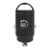 CARGADOR MANHATTAN USB P/AUTO 1 PUERTO USB-C POWER D, 30W MINI 102421