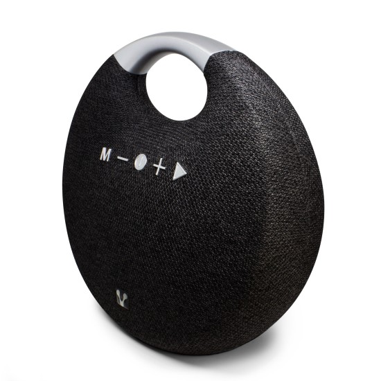 BOCINAS VORAGO BLUETOOTH/LECTOR USB/MSD/3.5MM/TF TELA NEGRO BSP-250