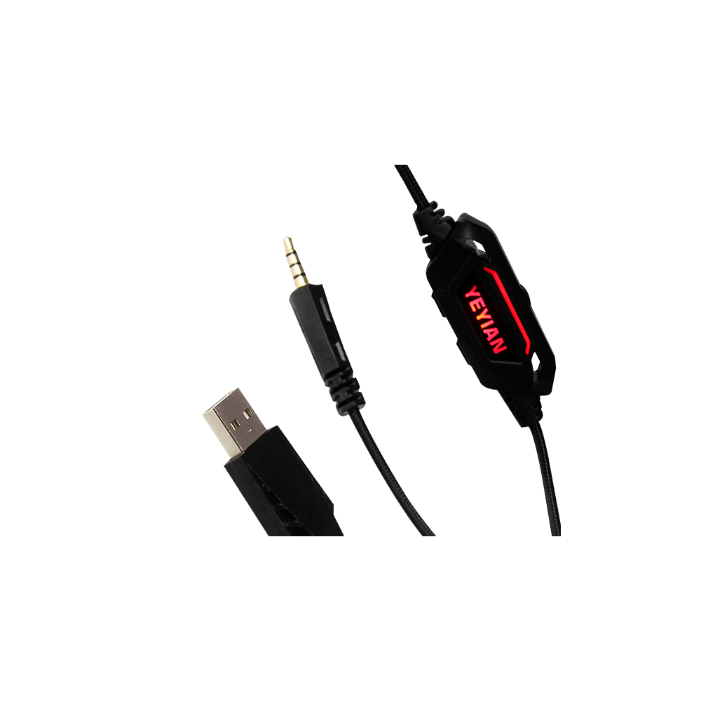 DIADEMA GAMER YEYIAN YDV-33403 VICIOUS USB/3.5MM/RGB/OMNI/N/R3000