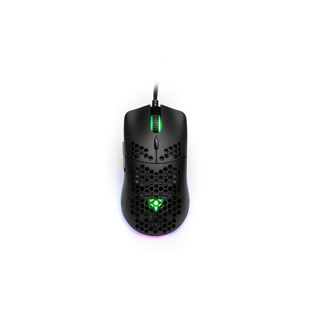 MOUSE GAMER YEYIAN YMG-24310 LINKS 3000, RGB, 6 BOTONES, NEGRO, USB
