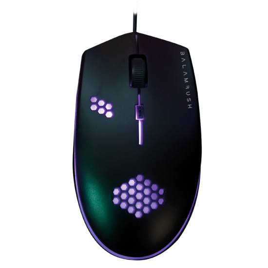 KIT TECLADO Y MOUSE BALAMRUSH ALAMBRICO USB LED DEMTRIX BR-931373