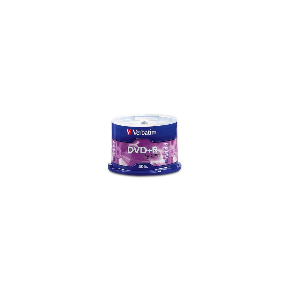 DVD+R VERBATIM 16X 4.7GB TORRE 50PIEZAS VB97174