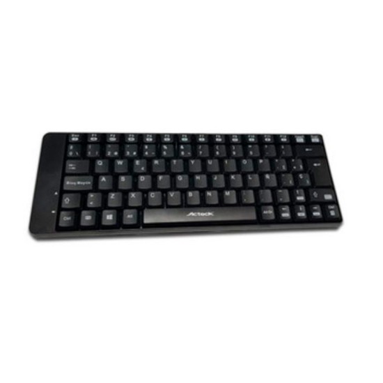 KIT ACTECK TECLADO Y MOUSE INALAMBRICO PLUG&PLAY MULTIMEDIA AC-916622