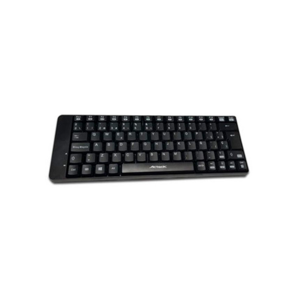 KIT ACTECK TECLADO Y MOUSE INALAMBRICO PLUG&PLAY MULTIMEDIA AC-916622