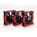 VENTILADOR GAMER YEYIAN LED ROJO YCT-050720R TYPHOON, 120MM, 3PZAS