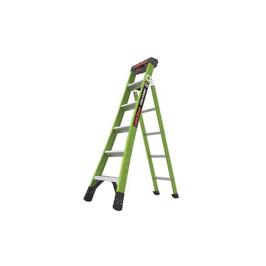 Escalera de Tijera 3 en 1 de 1.8 Metros, Fibra de Vidrio (SKU13906-001