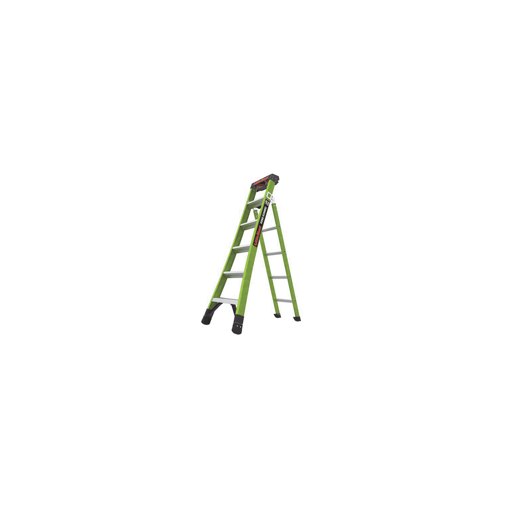 Escalera de Tijera 3 en 1 de 1.8 Metros, Fibra de Vidrio (SKU13906-001