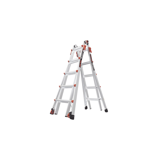 Escalera Multi-Posiciones de 6.7 m (22') para Suelos Inclinados o con