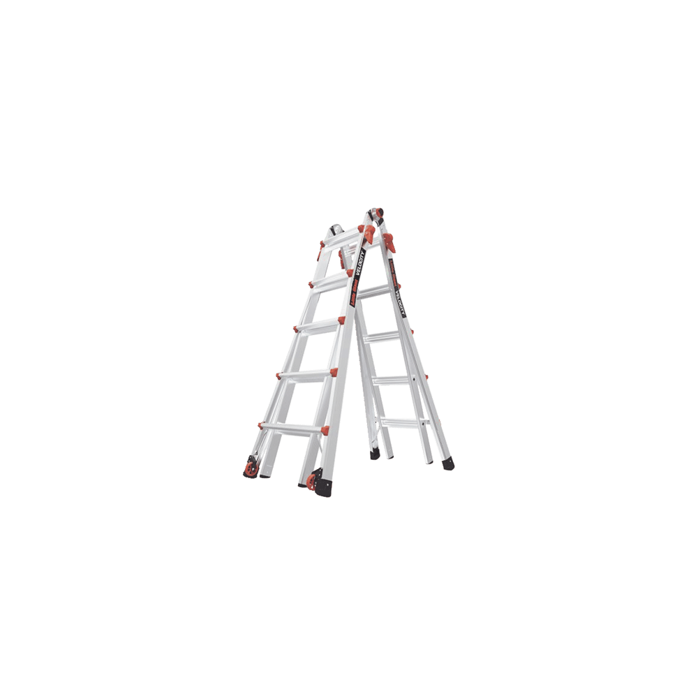 Escalera Multi-Posiciones de 6.7 m (22') para Suelos Inclinados o con