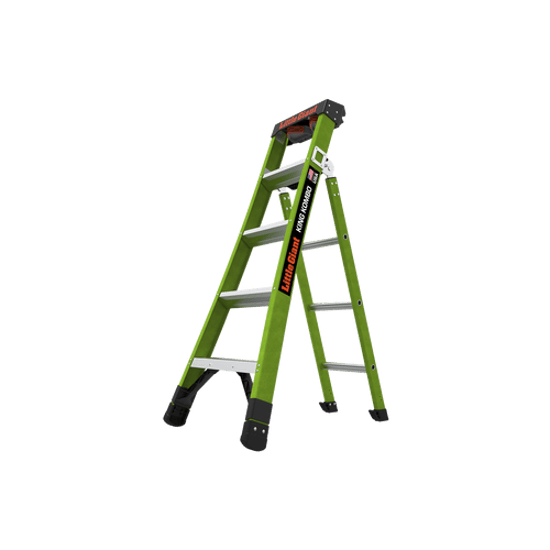 Escalera Multi-Posiciones de 6.7 m (22') para Suelos Inclinados o con