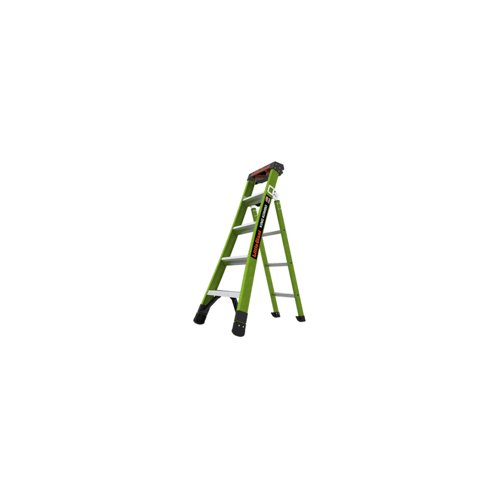 Escalera Multi-Posiciones de 6.7 m (22') para Suelos Inclinados o con