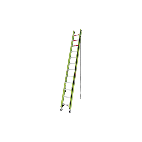 Escalera de Extensión de Aluminio + Fibra de Vidrio Hasta 7.31 m. !La