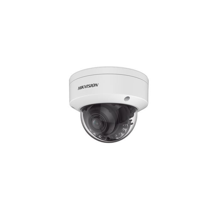 Domo IP 4 Megapixel / ColorVu / Lente 2.7 - 13.5 mm / Luz Blanca 40 mt