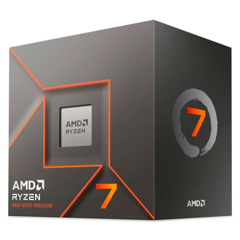 PROCESADOR AMD RYZEN 7 8700F S-AM5 8A GEN / 4.1 - 5 GHZ / CACHE 16MB /