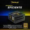 FUENTE DE PODER OCELOT GAMING OPS1000 / ATX / 1000W / MODULAR / 80 PLU
