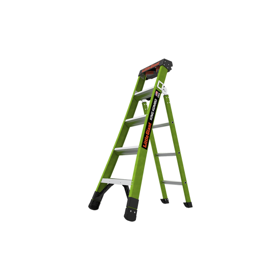 Escalera de Tijera 3 en 1 de 1.5 Metros, Fibra de Vidrio (SKU13906-001