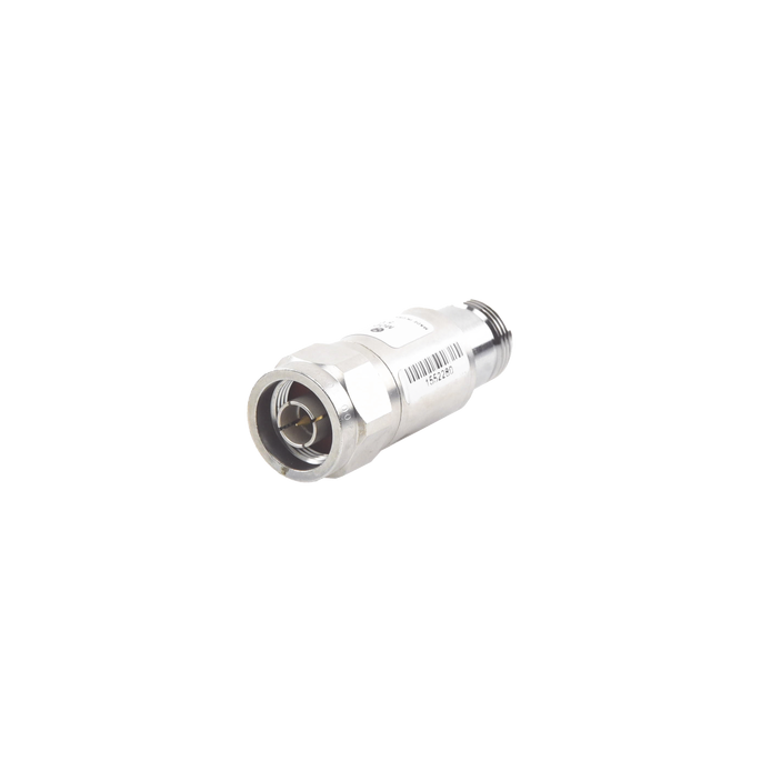 Atenuador en Línea de 20 dB, 5 W. Máximo, CD-4 GHz, Conectores N Macho