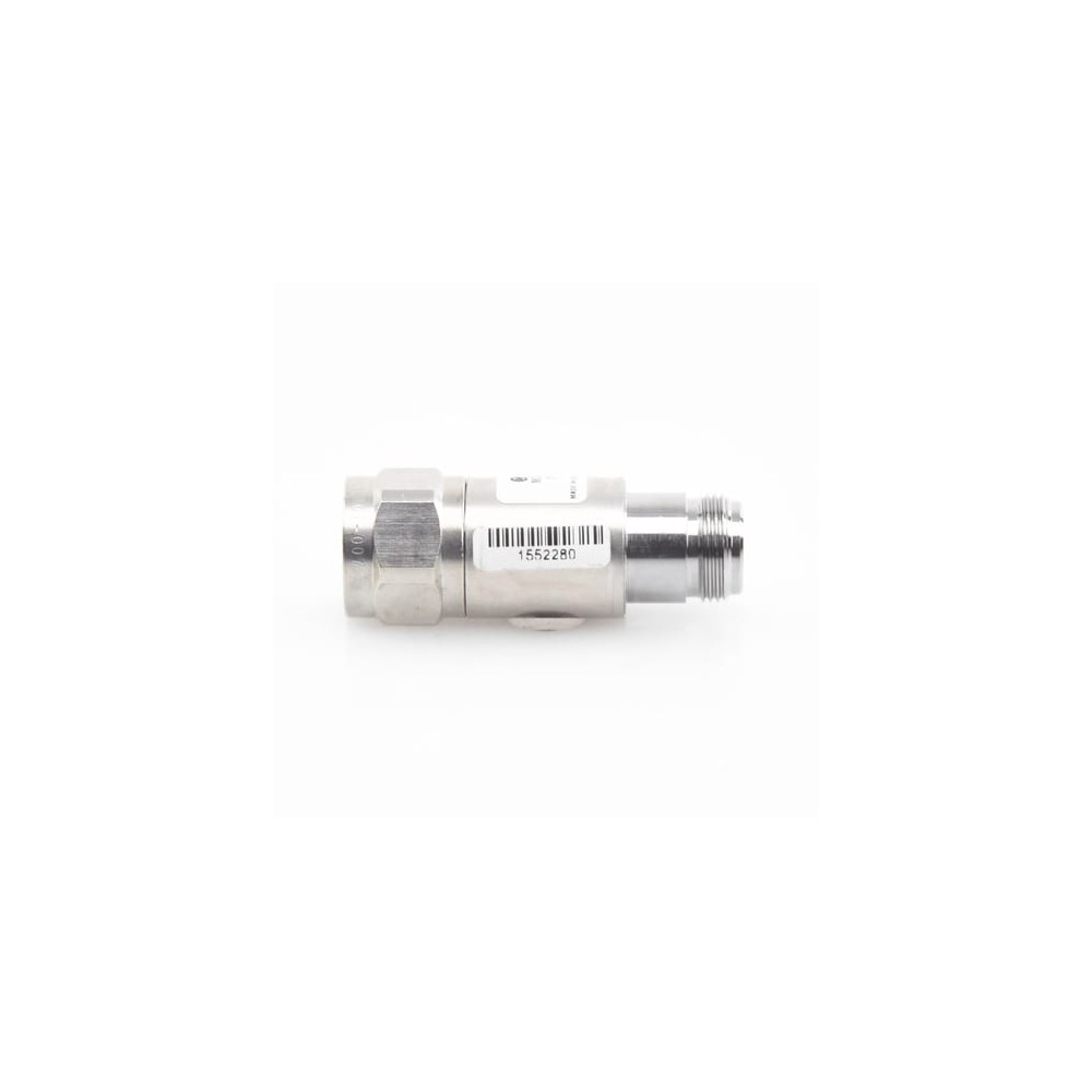 Atenuador en Línea de 20 dB, 5 W. Máximo, CD-4 GHz, Conectores N Macho
